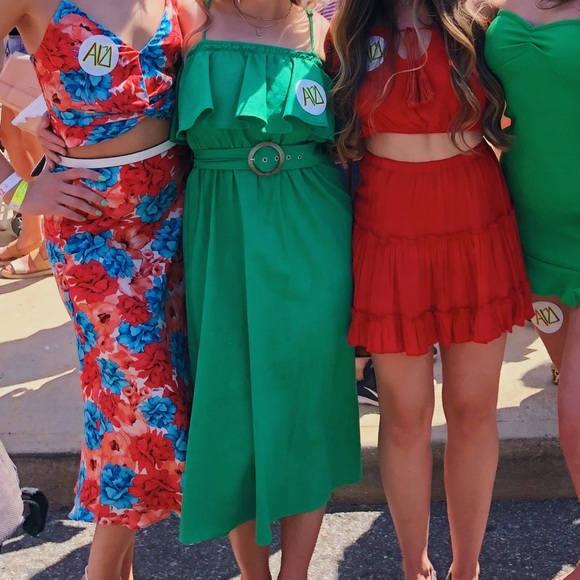 Flying Tomato Dresses & Skirts - Flying Tomato Green Maxi Dress